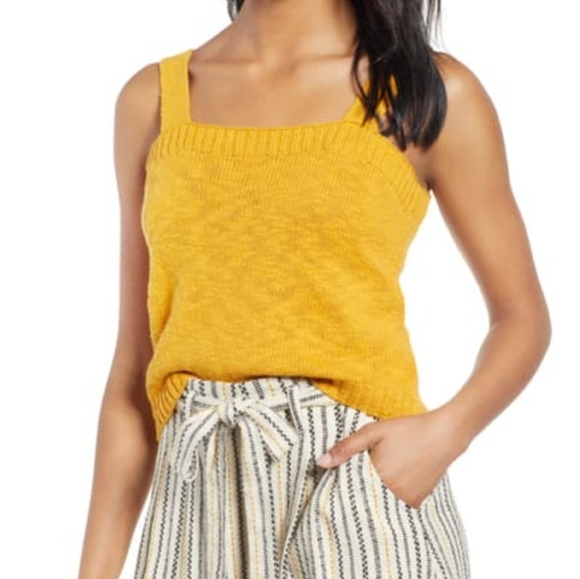 BP straight up sweater tank knit sleeveless top - Picture 1 of 5